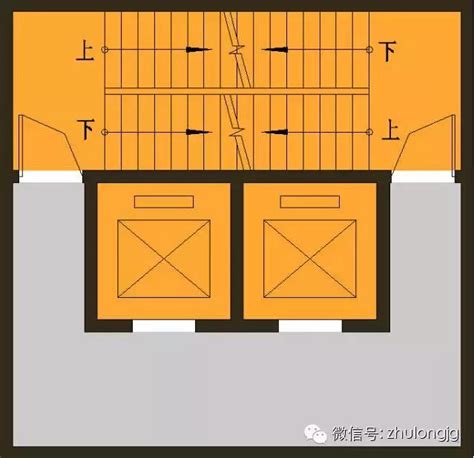 電梯坪數|高層住宅「樓梯間+電梯」的24種組合方式